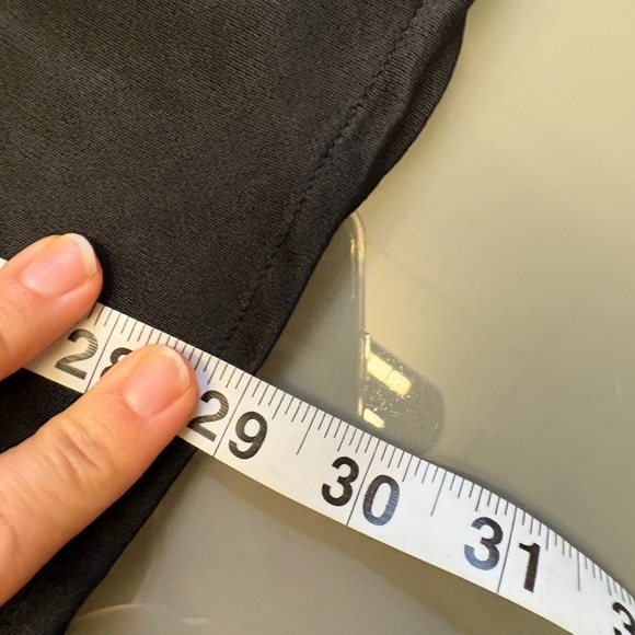 Zara black silky short lingerie spaghetti strap ruched bust short mini dress XS - Picture 7 of 8